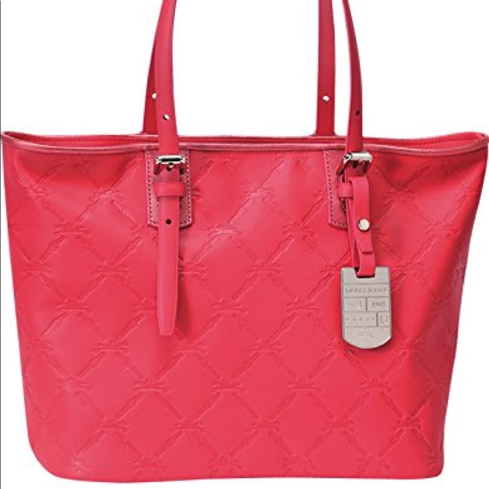 ✨RARE NWOT longchamp cuir tote